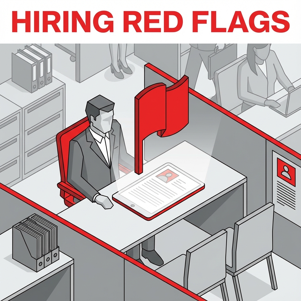 HR Reviewing Resume Red Flags